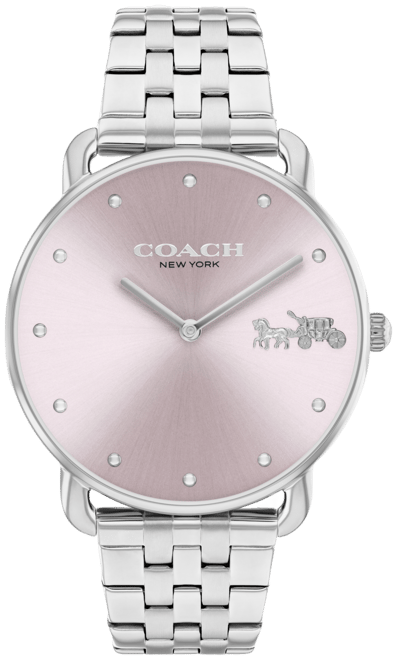 Women's Elliot Silver-Tone Stainless Steel Bracelet Watch 36mm