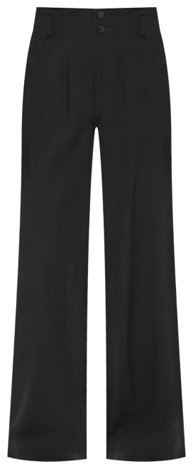 Women's Top-Stitched Crinkle Trousers