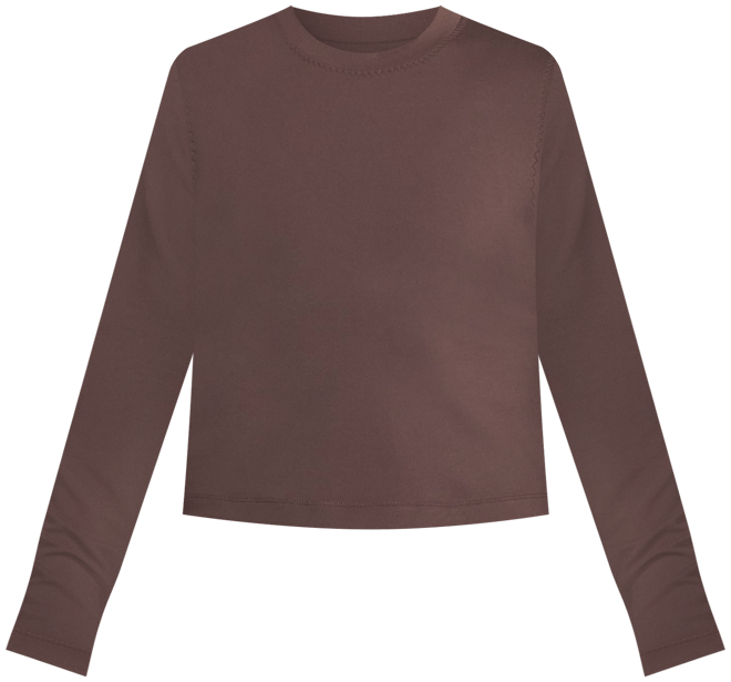 Nike One Fitted Dri-FIT langermet overdel til dame
