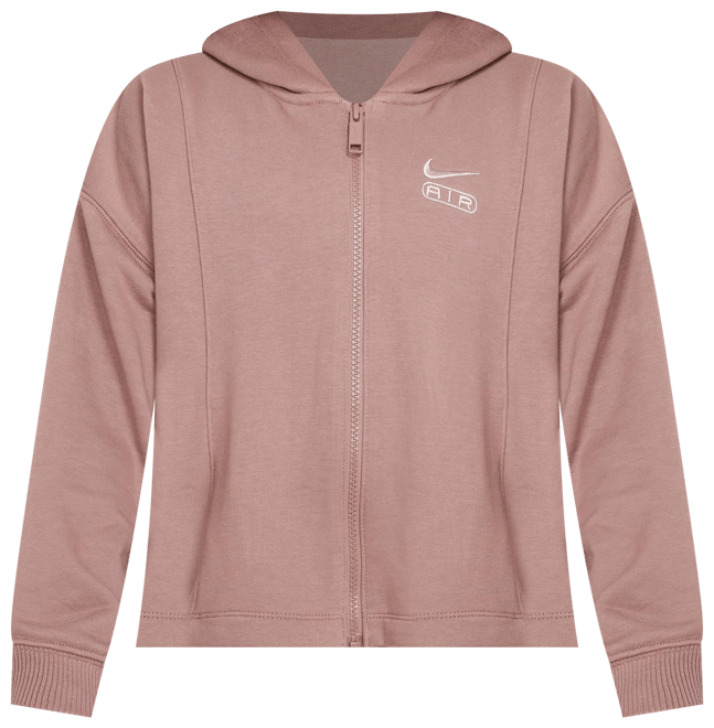 Nike Air French-Terry-Kapuzenjacke für Mädchen