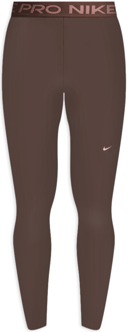 Nike Pro Women's Mid-Rise Mesh-Panelled Leggings. Nike SE