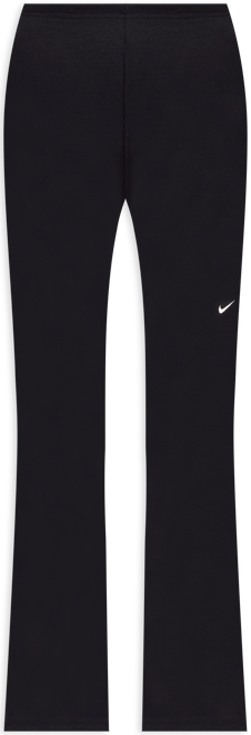 Nike Sportswear Chill Knit Leggings acampanados de tela de minicanalé ajustados para mujer
