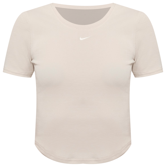 Nike Sportswear Chill Knit Women's Tight Scoop-Back Short-Sleeve Mini-Rib Top