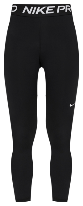 Pro 365 Women's Mid-Rise Cropped Mesh Panel Leggings