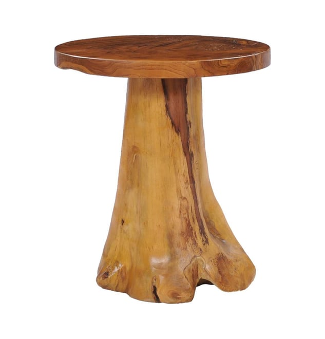 Coffee Table 15.7"x15.7" Solid Teak Wood