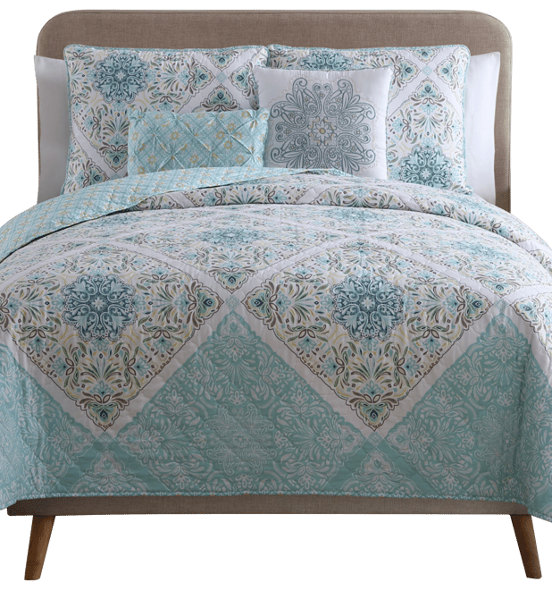 Windsor Reversible 5-Pc. Quilt Set, King