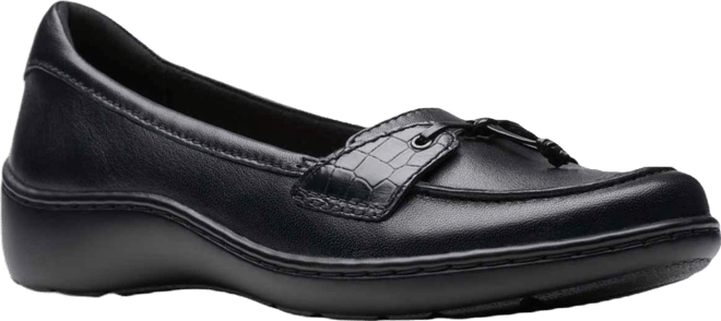 Women's Cora Haley Mixed-Texture Tie-Top Loafers