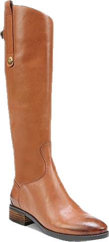 Penny Wide-Calf Knee-High Riding Boots