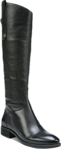 Penny Wide-Calf Knee-High Riding Boots