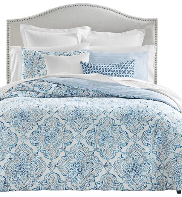 Coastal Medallion 3-Pc. Comforter Set, Full/Queen, Exclusively at Macy's