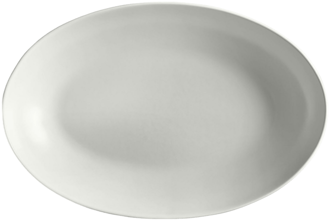 Oval Low Serving Bowl