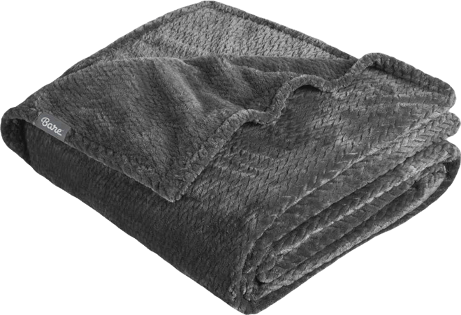Textured Micro plush Fleece Full/Queen Blanket