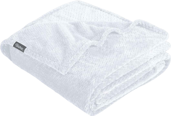 Textured Micro plush Fleece King/California King Blanket