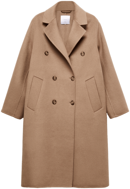 Handmade oversized wool coat