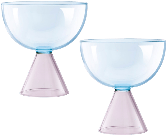 Venice 18 oz Coupe, Dessert Glasses, Set of 2