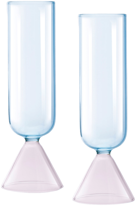 Venice Flute Glasses, Set of 2