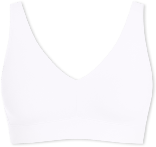 Women's Solid Seam-Free Smooth Light Support Bralette 3044