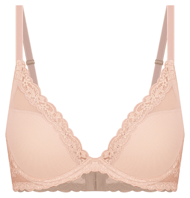 Women's Feathers Luxe Plunge T-Shirt Underwire Bra