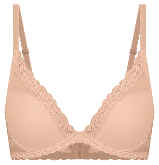 Women's Feathers Luxe Plunge T-Shirt Underwire Bra