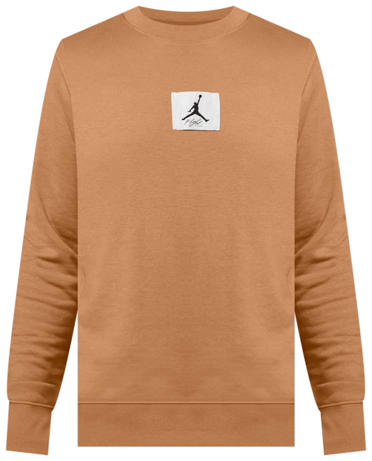 Jordan Essentials Sweatshirt van fleece met ronde hals voor heren