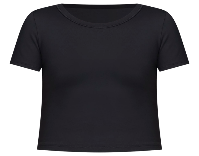 Nike One Fitted Top corto a manica corta Dri-FIT – Donna