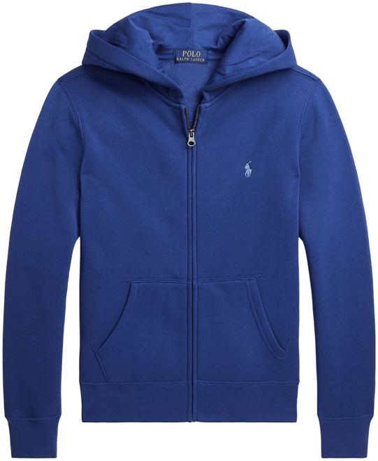 Polo Ralph Lauren Big Boys Fleece Full-Zip Hooded Sweatshirt - Macy's
