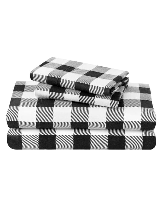 Printed Cotton Flannel Sheet Set