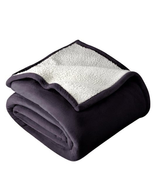 Fleece Sherpa Blanket, King