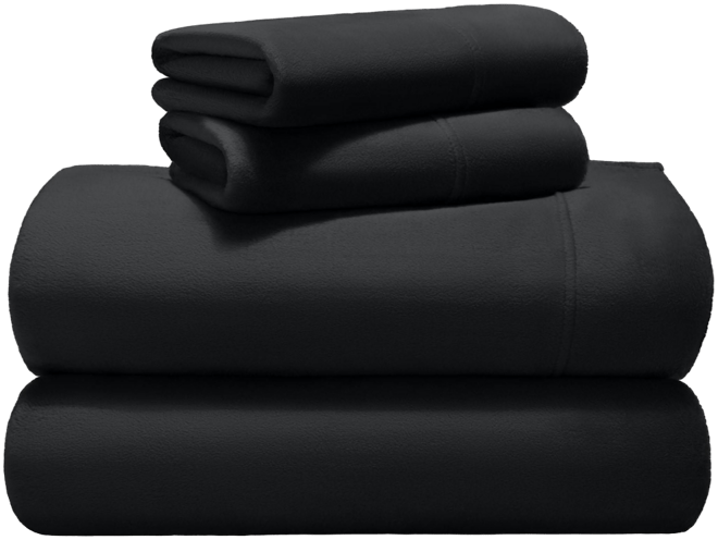 Micro plush Fleece Queen Sheet Set