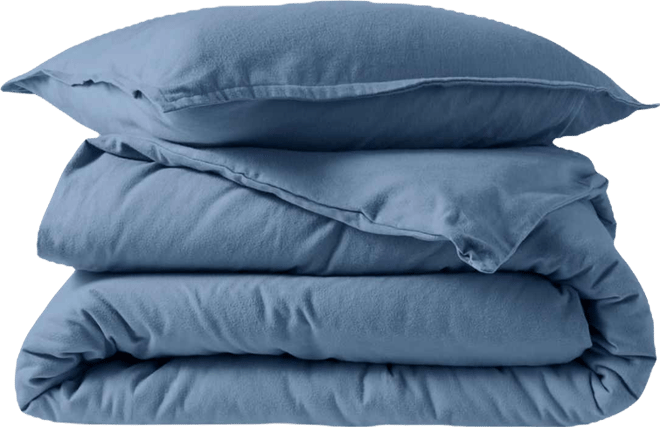 Cotton Flannel Twin/Twin Xl Duvet Cover Set