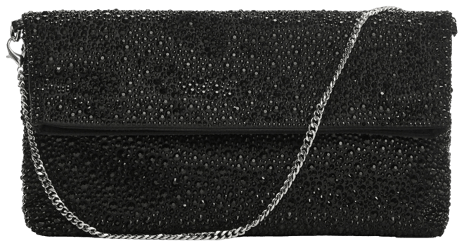 Women's Crystals Detail Chain Bag