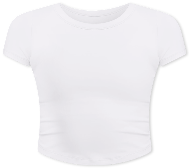 ナイキ ワン フィッテド ウィメンズ Dri-FIT ショートスリーブ クロップド トップ