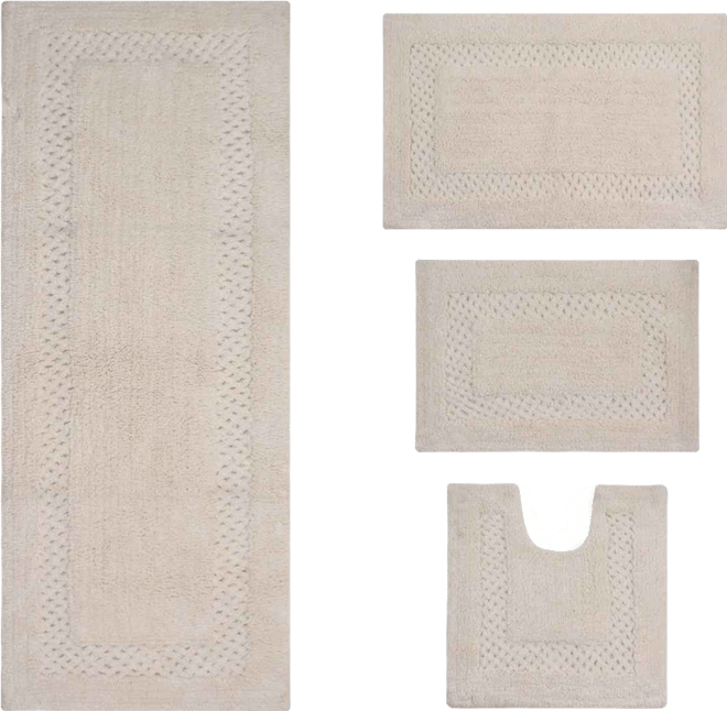 Classy 4-Pc. Bath Rug Set