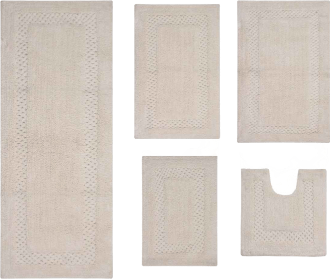 Classy 5-Pc. Bath Rug Set