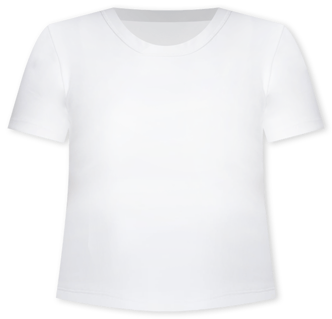 Nike One Fitted Kortärmad kort tröja Dri-FIT för kvinnor