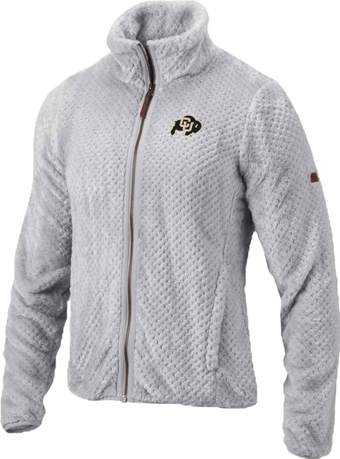 Women's  Gray Colorado Buffaloes Fire Side Ii&nbsp;Full-Zip Jacket