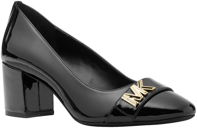 Michael kors shop black pumps macy's