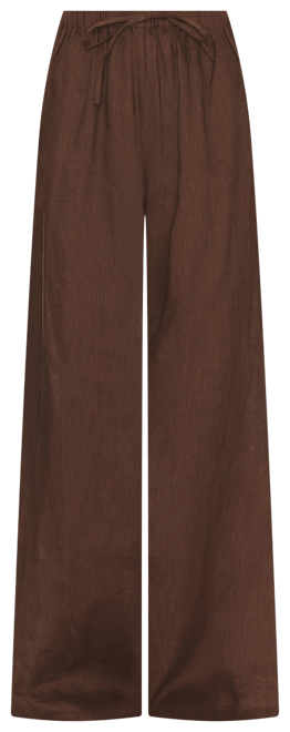 Linen Drawstring Trouser