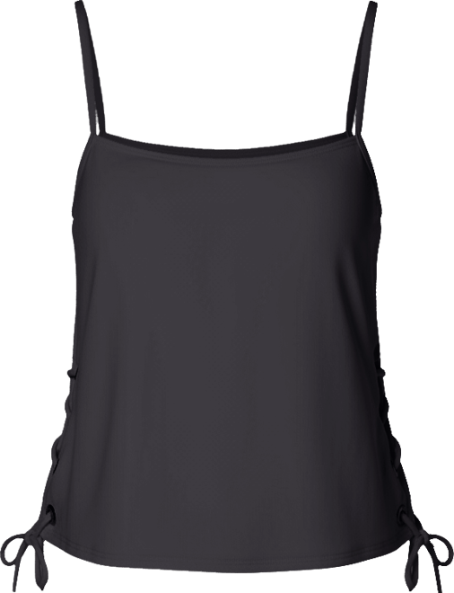 Michael  Women's Grommet-Detail Tankini Top