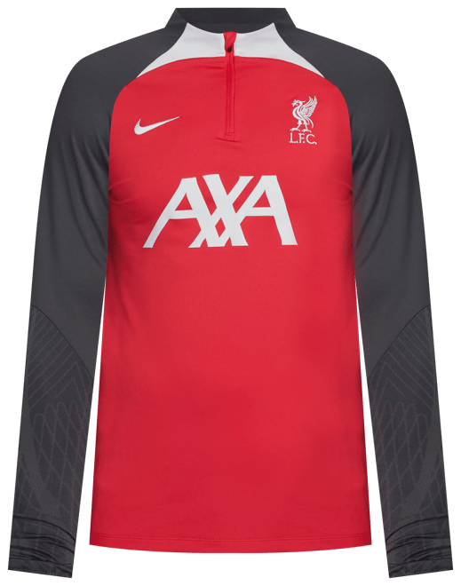 리버풀 FC 스트라이크 남성 나이키 드라이 핏 축구 드릴 탑