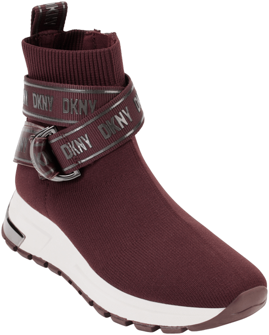 Dkny knitted platform sneaker fashion