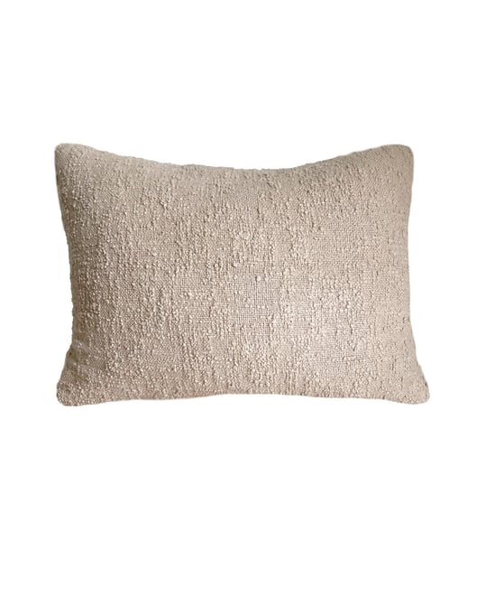 Cozy Cotton Beige Boucle Dutch Euro Pillow Cover 28x36 Macy s