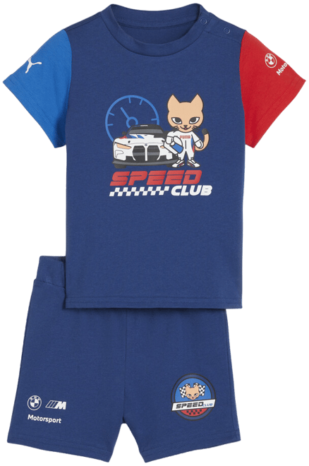 PUMA 2-Piece BMW M Motorsport T-Shirt Toddlers' Set