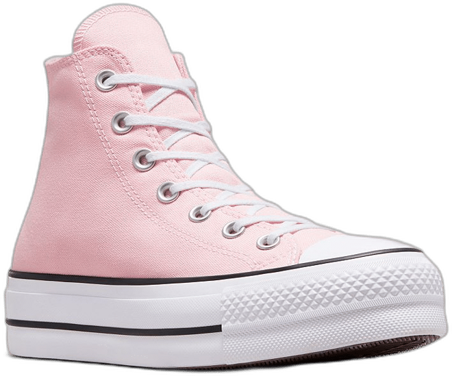 Ladies pink outlet converse high tops