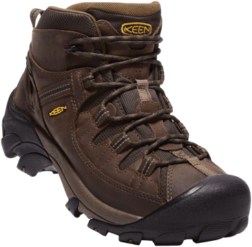 KEEN Targhee III MID WP (black olive/golden brown) Botte Randonnée pour