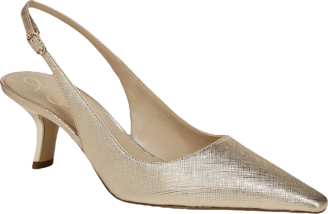 Women's Bianka Slingback Kitten-Heel Pumps