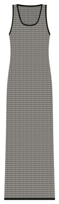 Women's Mesh Maxi Dress Swim Cover-Up