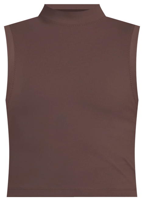 Nike One Fitted Women's Dri-FIT Mock-Neck Cropped Tank Top