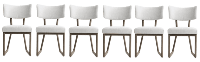 Fantasia 6pc Side Chair Set