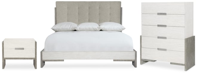 Fantasia 3pc Bedroom Set (Queen Bed + Chest + Nightstand)